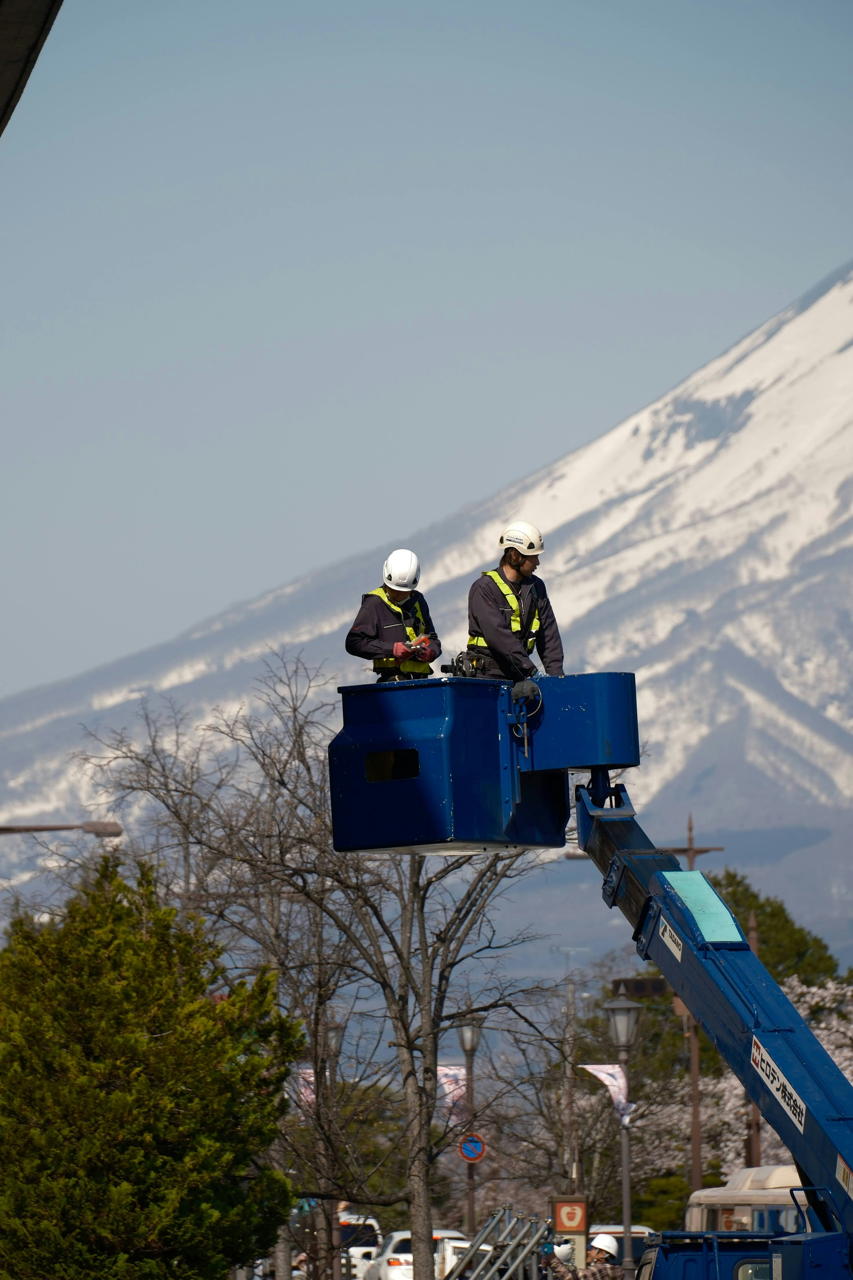 高所作業の安全施工